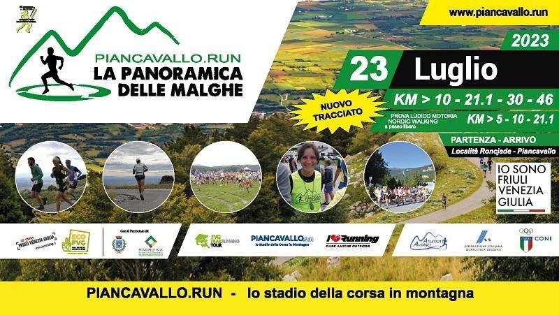 Atletica: domenica 23 torna la Panoramica delle Malghe