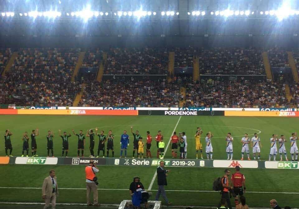 Roboante esordio in serie BKT per i Ramarri; Pordenone-Frosinone 3-0, il tabellino 