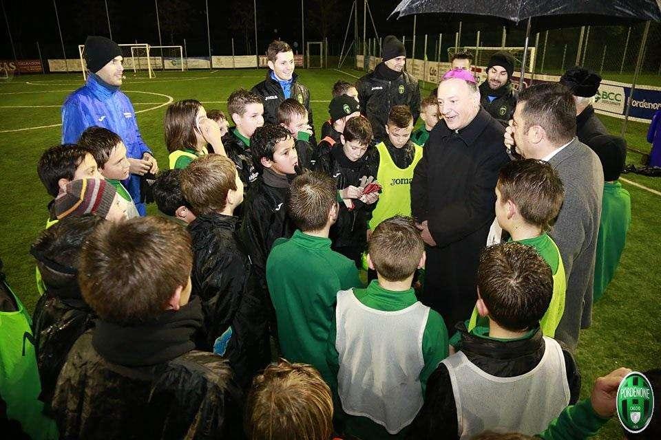 Natale 2015, martedì il Vescovo incontra il Pordenone Calcio