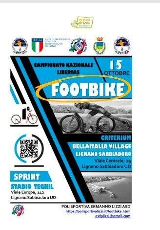 Comitato Reg. Libertas: 6 medaglie al 1° Campionato nazionale di Footbike