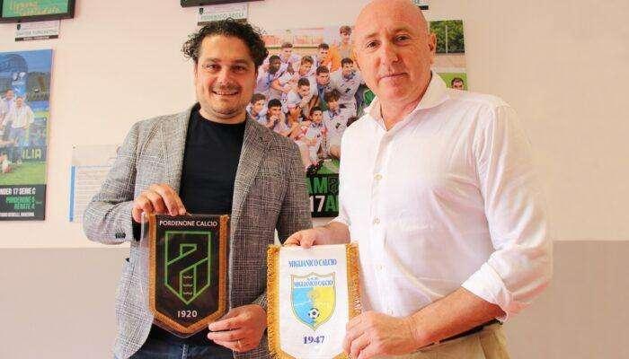 Pordenone Calcio: gli abruzzesi del Miglianico nel progetto affiliazioni WEPN