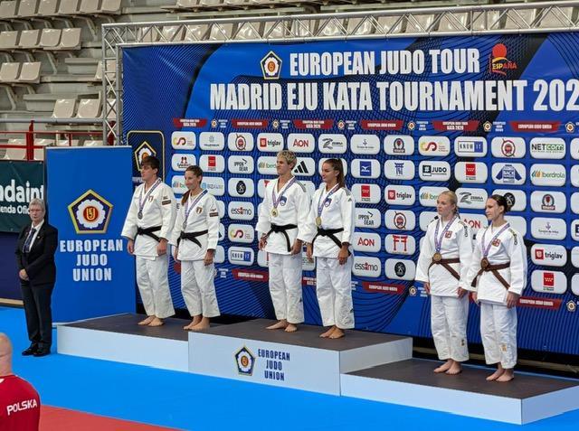Polisportiva Villanova Judo: argento a Madrid per la coppia Casetta-Piva