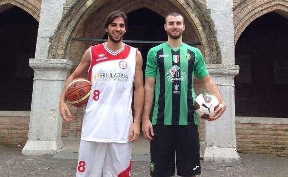 "Insieme per la città”: Pordenone Calcio & Pienne Basket, gemellaggio pre-natalizio.