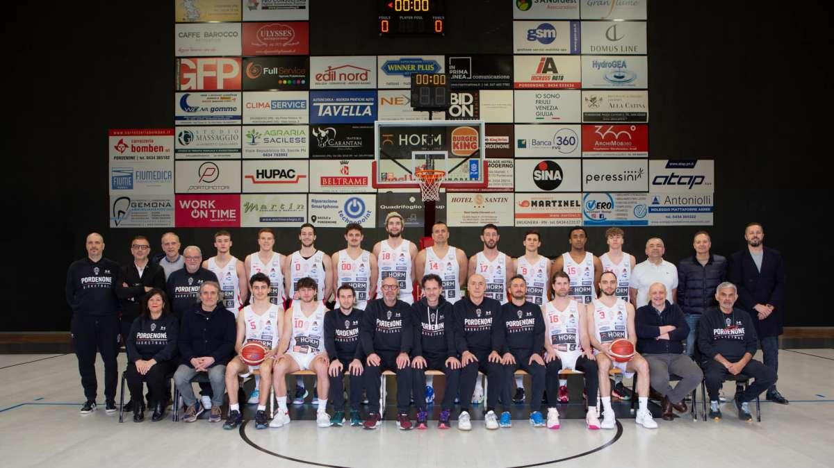 Basket: HORM Pordenone, i portacolori si preparano per la 2° fase