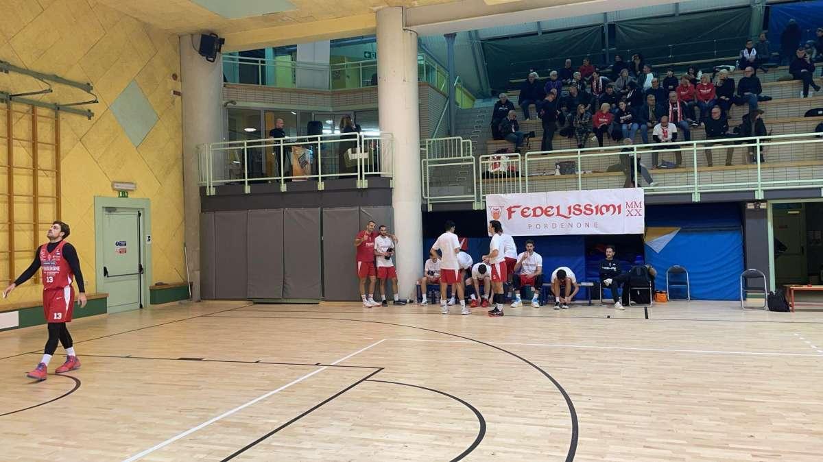 Basket: BCC PM Sistema Basket Pordenone, battuta Valsugana 76-62