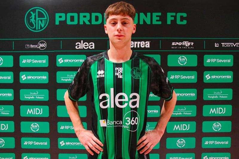 Pordenone Fc: tesserato il centrocampista Tommaso Landolfo
