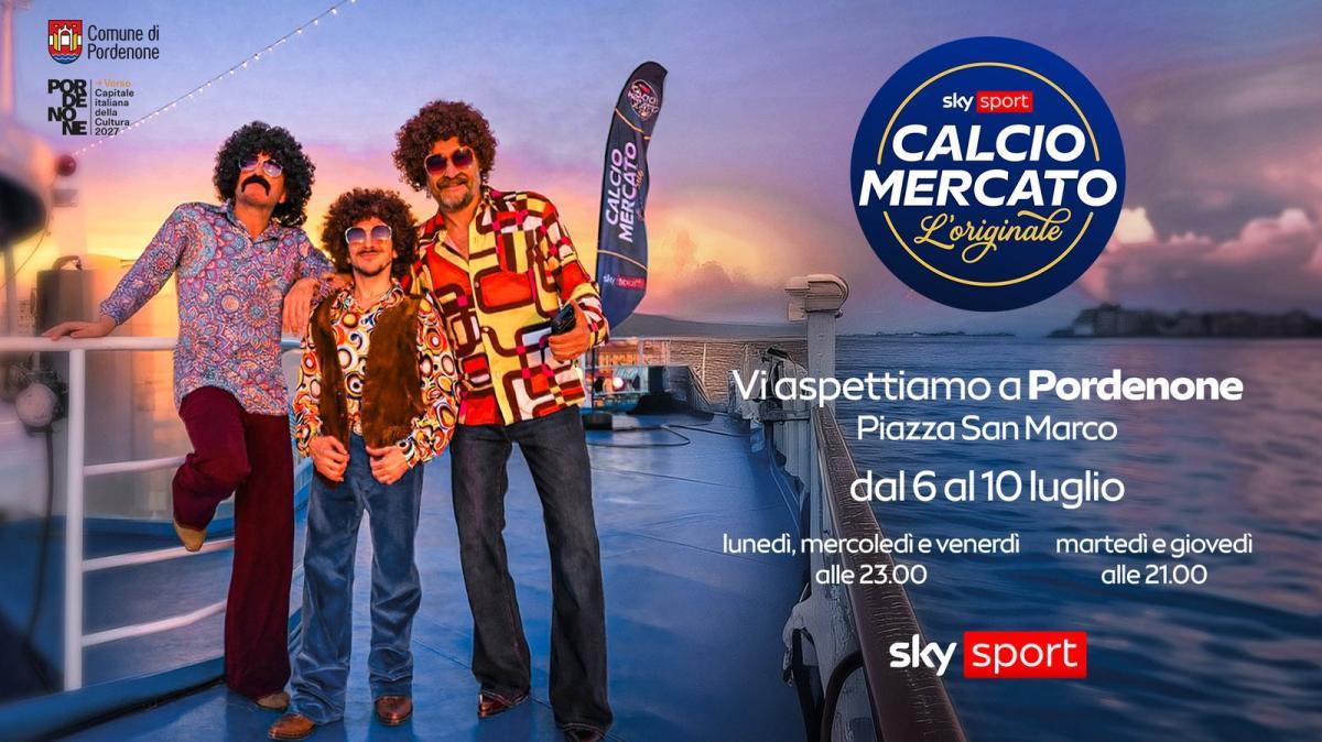 Pordenone e il suo territorio protagonisti su Sky Sport. Il programma