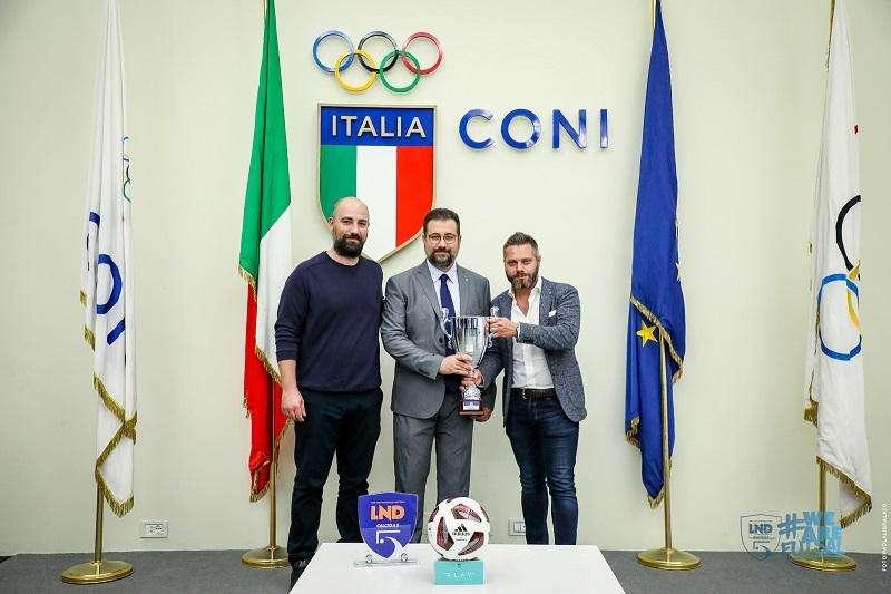 Calcio a 5: Pordenone C5, ramarri premiati "Play" del CONI