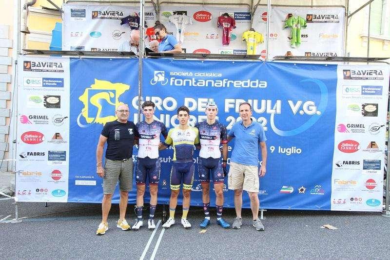 Ciclismo: Da Ros vince il Giro del Fvg Juniores