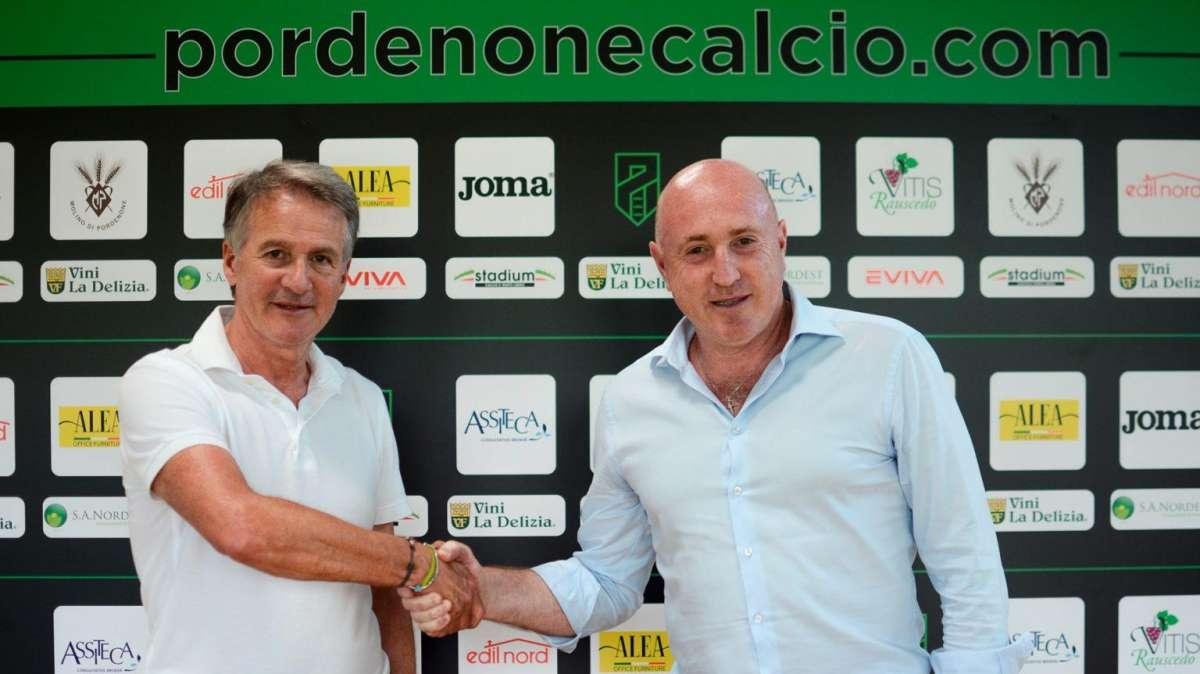 Pordenone Calcio: le ambizioni di Re Mauro e del maestro Tesser