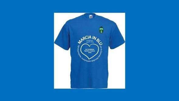 Giornata Mondiale Autismo e Marcia in blu, Pordenone in campo con maglia speciale