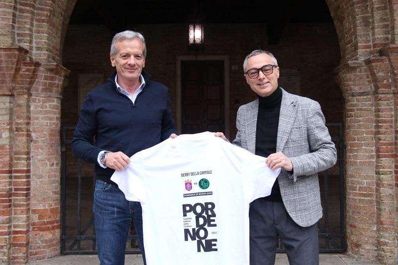 Pordenone Fc: una maglia speciale per il derby con il Torre, per celebrare la Capitale Italiana della Cultura 2027
