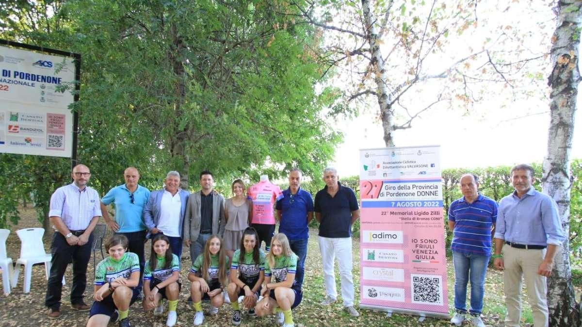 Ciclismo: presentato il Giro della Provincia di Pordenone Donne