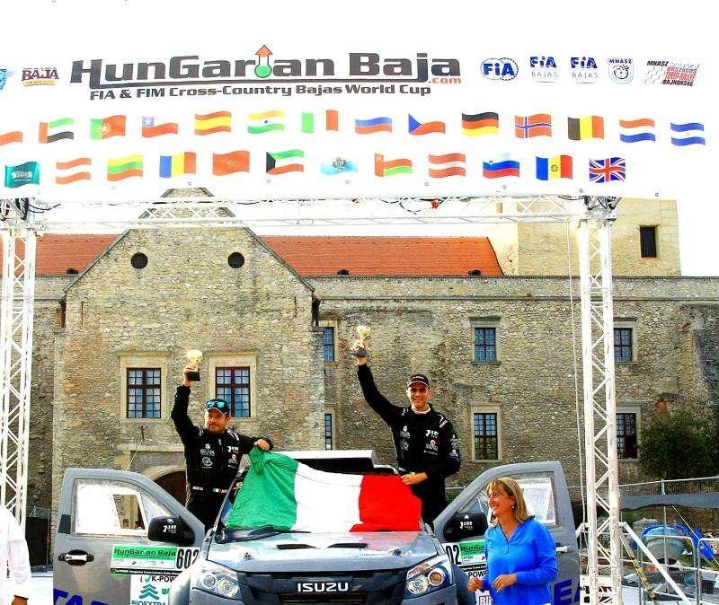 Rally: Tomasini terzo in classe T1 all'Hungarian Baja