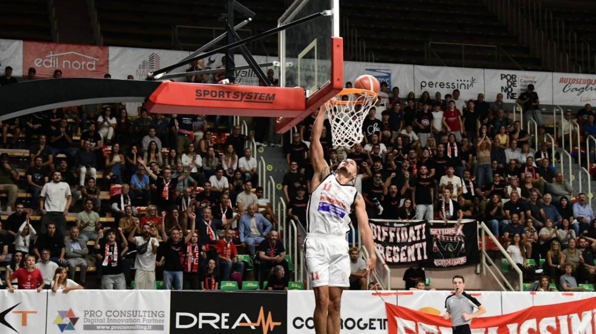 Basket: BCC Pordenonese e Monsile, esordio con vittoria su Dinamo Gorizia
