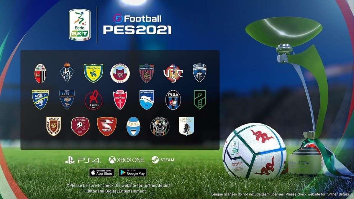 Serie BKT: parte BeSports, dal 17 maggio la B PES 2021