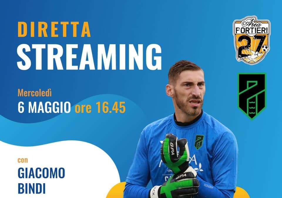 Pordenone Calcio: Spider Jack Bindi in diretta ore 16.45 con Area Portieri 27
