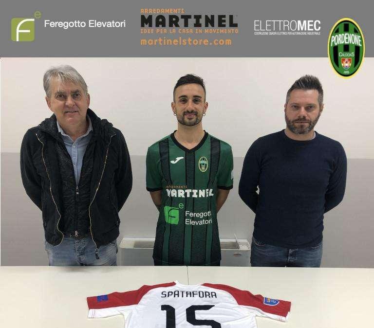 Calcio a 5: Martinel Pordenone, Oscar Spatafora è neroverde