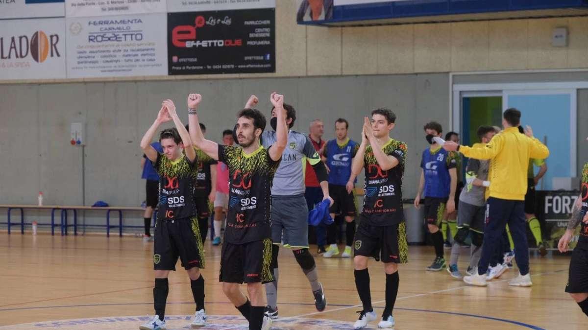 Calcio a 5: Maccan Prata, battuto 4-2 il Miti Vicinalis