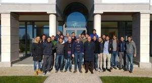 Pordenone Calcio, prima squadra in visita (a sopresa) alla Vitis Rauscedo di Lovisa