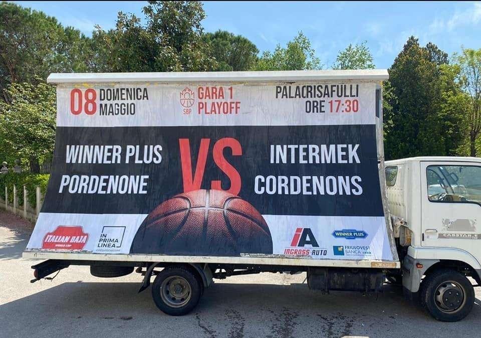 Basket: Winner Plus, domenica gara 1 con Cordenons