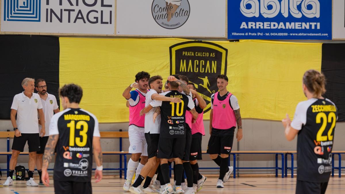 Calcio a 5: Maccan Prata, 5-3 al Lecco in vista del Derby