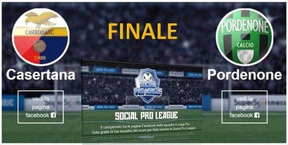 Il Pordenone, versione “social”, si conferma finalista della Social Pro League; da oggi si puo' votare