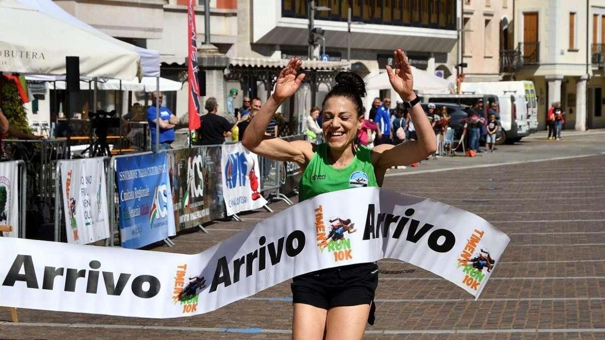 Atletica: Timent Run 10K, tra le donne successo della pordenonese Paveglio