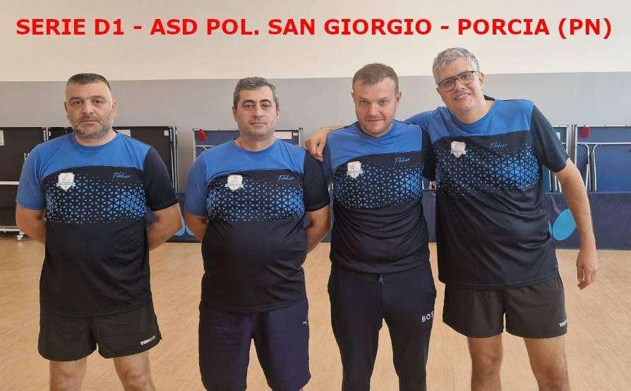 Tennistavolo: 3° giornata di campionato per la Polisportiva San Giorgio