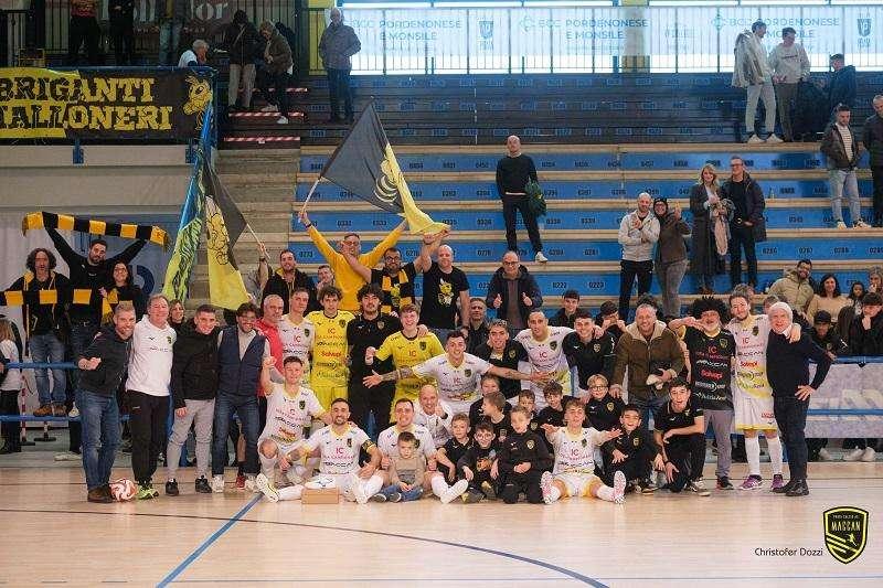 Calcio a 5: Maccan Prata C5, i gialloneri rimontano il Leonardo