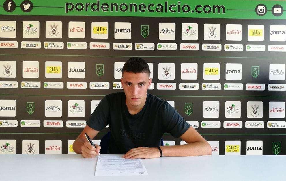 Pordenone Calcio: Alessandro Lovisa (2001) ceduto al Napoli