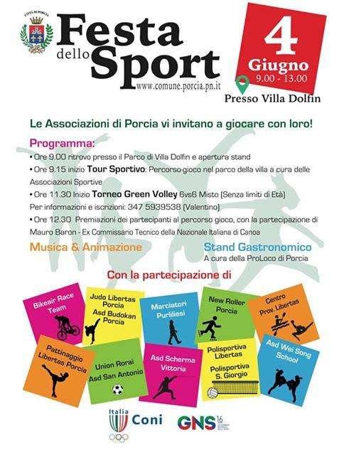 Festa dello Sport 2017 - Città di Porcia