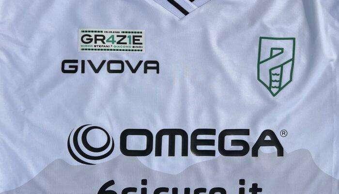 Pordenone Calcio: a Lecce patch celebrativa per capitan Stefani e Bindi