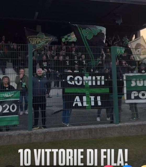 Pordenone Fc: espugnata anche Buja. Decima vittoria consecutiva per i Ramarri