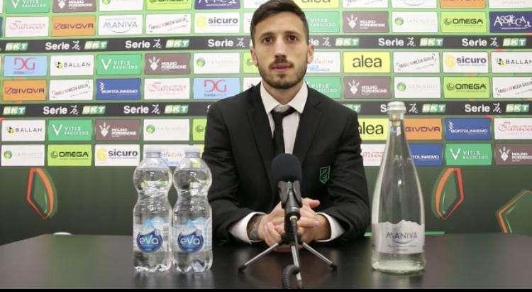 Pordenone-Frosinone, Ciurria: "Abbiamo preso fiducia; Roby è stato bravissimo a servirmi un cioccolatino"