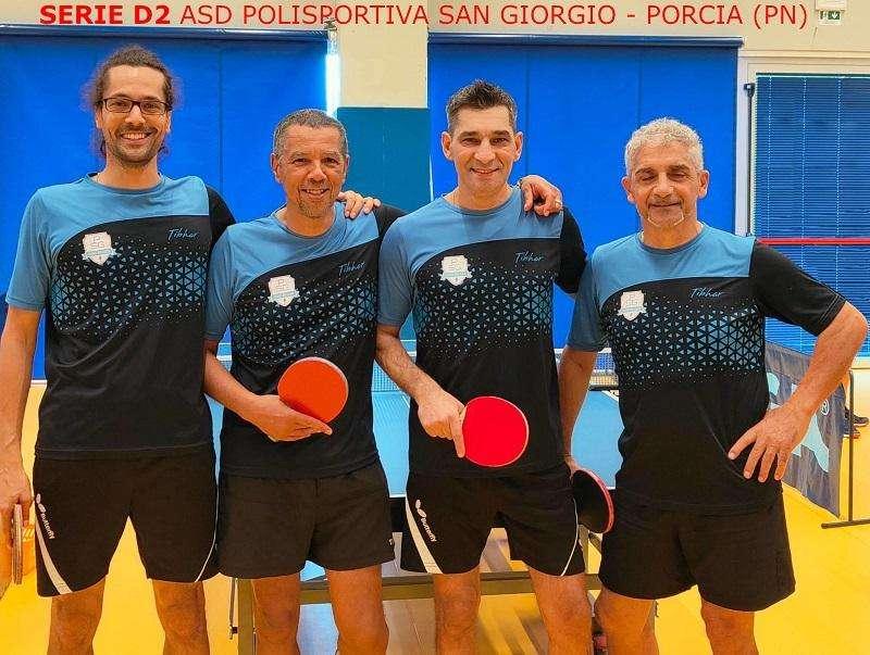 Tennistavolo: 1° giornata di campionato per la Polisportiva San Giorgio
