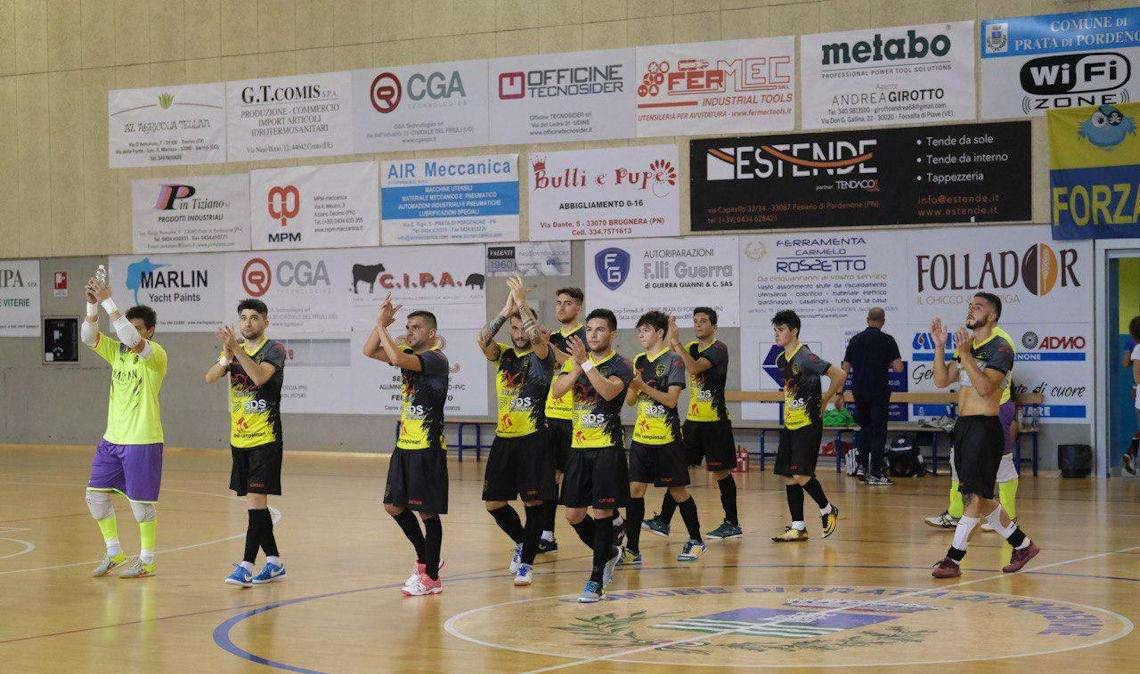 Calcio a 5: Maccan Prata corsaro a Rovereto, gialloneri a punteggio pieno