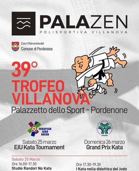 Polisportiva Villanova: conto alla rovescia per il 39° Trofeo Villanova. EJU Tournament Judo Kata - Grand Prix Italia (VIDEO)