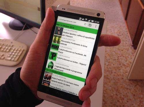 Segui il Pordenone anche sul tuo cellulare!