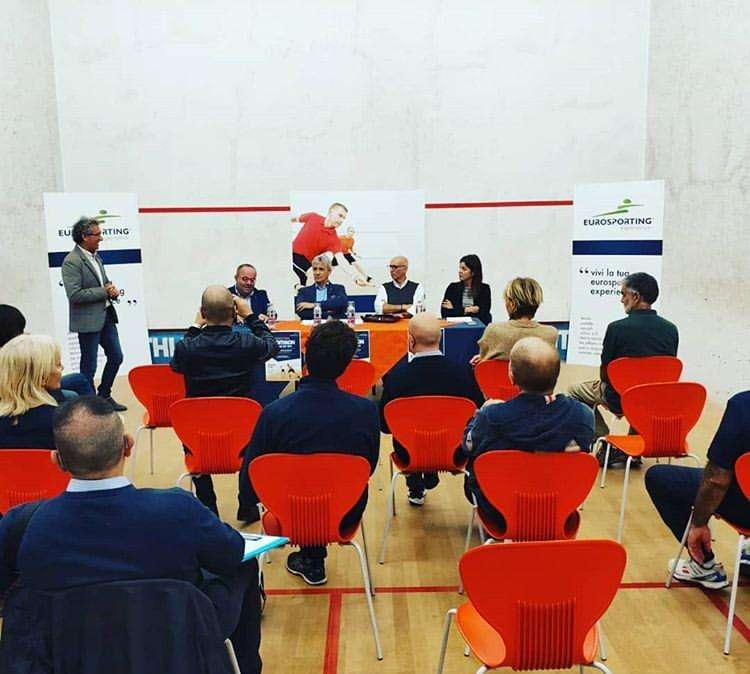 Squash: presentato ufficialmente all'Eurosporting il 4° torneo internazionale Decathlon Squash Cup (VIDEO)