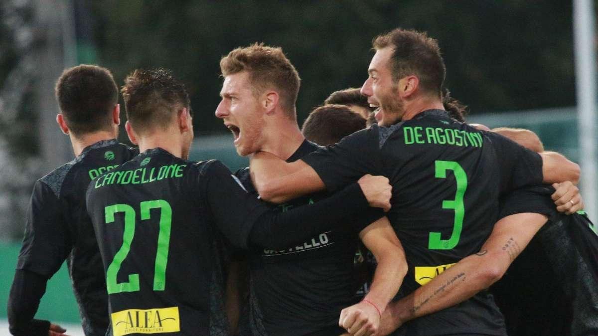 Pordenone-FeralpiSalò, Barison: "Abbiamo acquisito una grande mentalità"