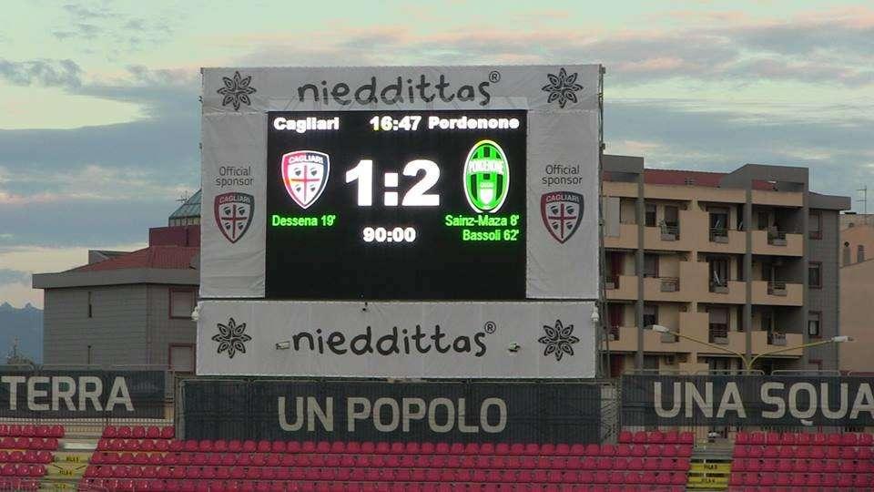 Cagliari-Pordenone, Tim Cup: impresa neroverde al Sardegna Arena; si vola a S. Siro contro l'Inter