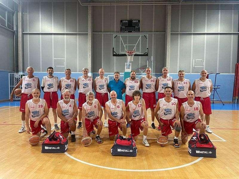Basket: Metal Lab Pordenone al Torneo Over 60 Ghirada di Treviso