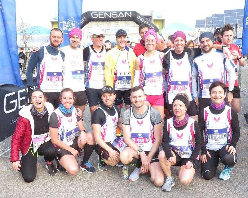Atletica: il freddo pungente di febbraio non ferma i portentosi atleti cremisini