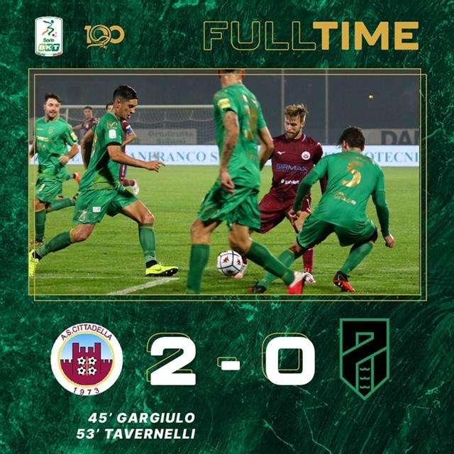 Turno infrasettimanale amaro per i Ramarri; Cittadella-Pordenone 2-0