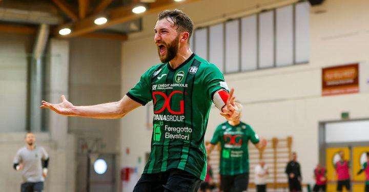 Calcio a 5: Pordenone C5, capitan Finato prolunga fino al 2025