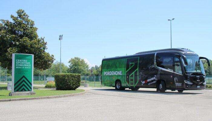 Pordenone Calcio: nuovo pullman neroverde, ambasciatore di territorio e Centenario