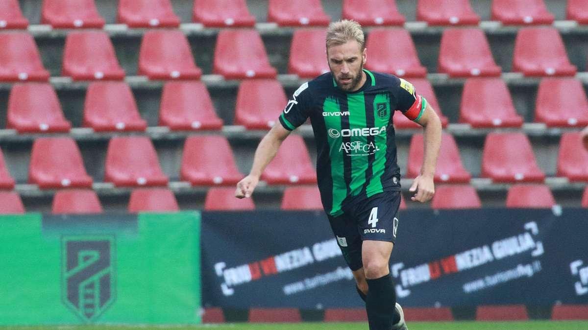 Pordenone Calcio: ufficiale, capitan Stefani neroverde fino al 2023