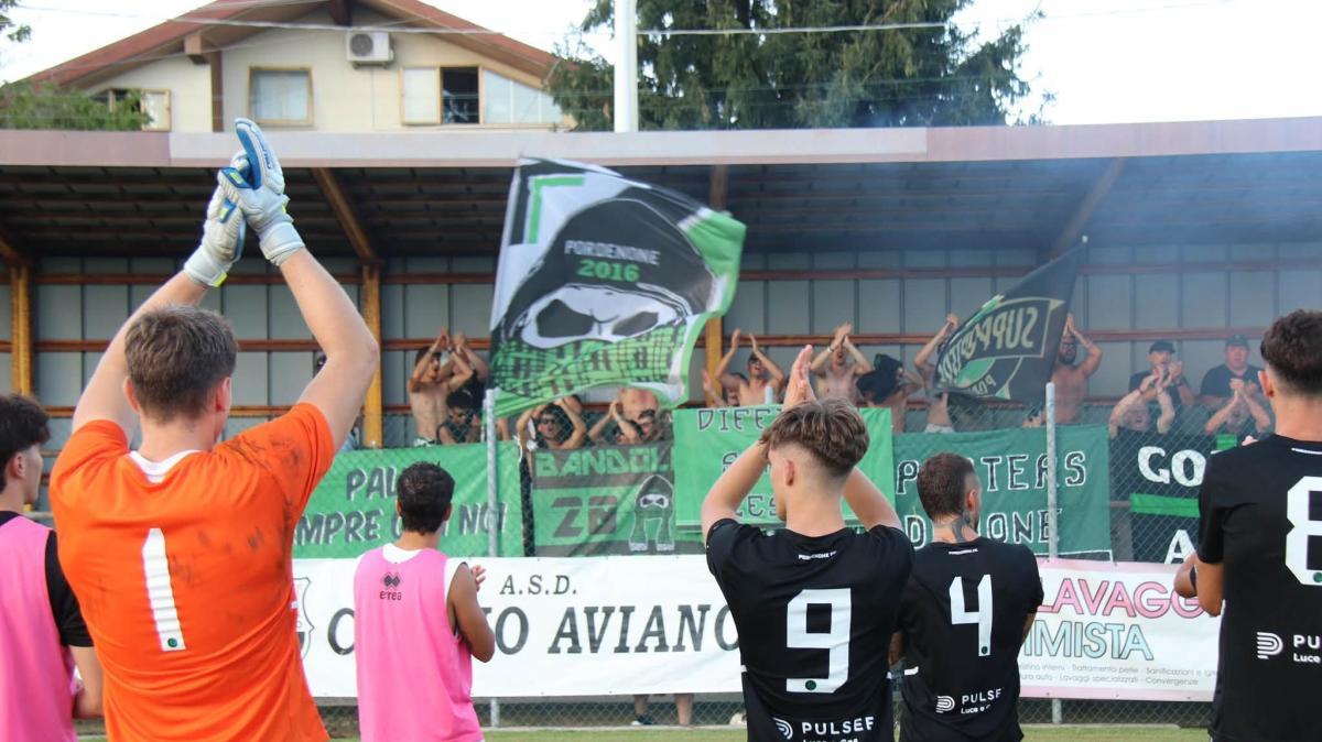 Pordenone Fc: Coppa Italia. I Ramarri salutano il trofeo