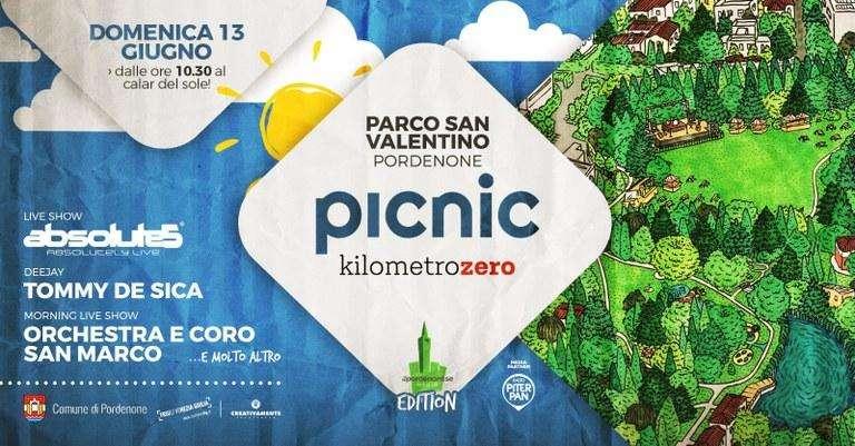 Eventi: Picnic kilometro zero al Parco San Valentino